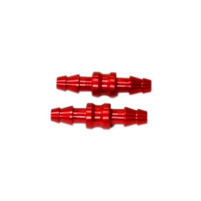 Secraft giunto in metallo dritto Rosso - 2 pezzi